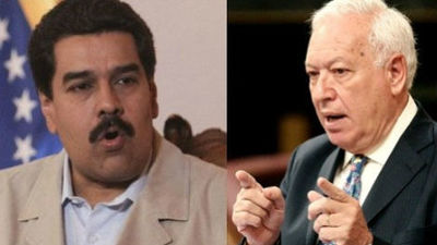 Maduro dice a Margallo que "saque sus narices" de Venezuela