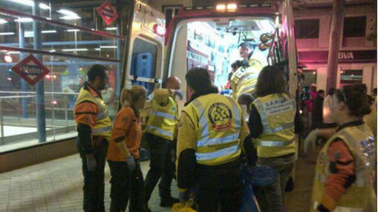 CARRUSEL apuñalado en el Metro