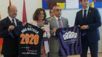 El Valladolid lucirá una camiseta con el logo de Madrid'2020 ante el Real Madrid