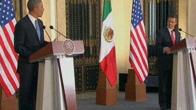 Obama y Peña Nieto acuerdan renovar la cooperación en seguridad