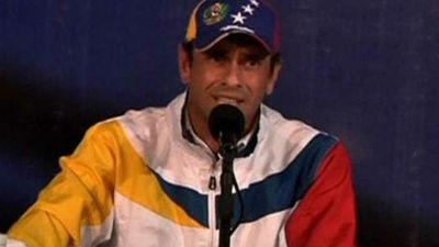 Capriles afirma que nadie puede cansarse ni tirar la toalla