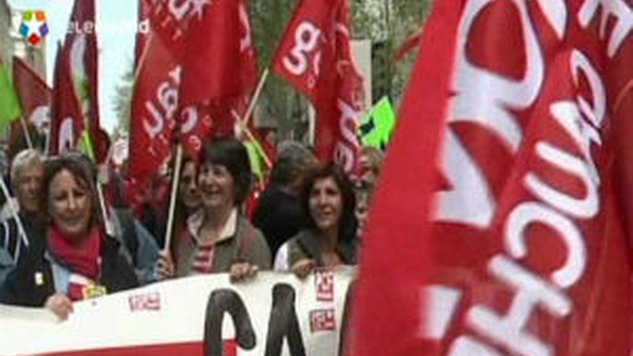 Manifestación en Francia