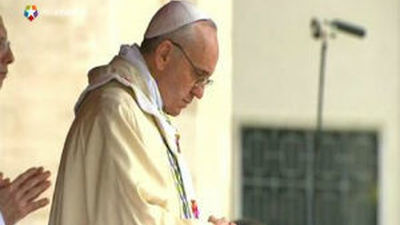 Los primeros santos del Papa Francisco