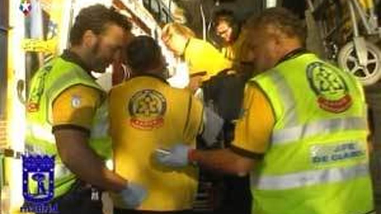 Médicos del Samur logran reanimar a una niña de 2 años atropellada en Chamberí