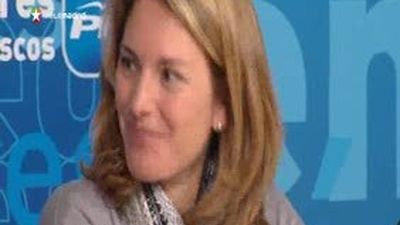 Arantxa Quiroga asume la presidencia del PP vasco