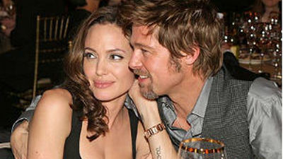 Los recién casados Angelina Jolie y Brad Pitt se dejan ver en Malta