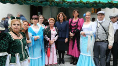 Botella pide a San Isidro Trabajo y un "empujoncito' para Madrid'2020