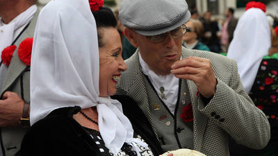 Los madrileños no fallan a la cita con San Isidro pese a la lluvia