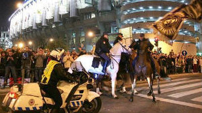 El Bernabéu, blindado