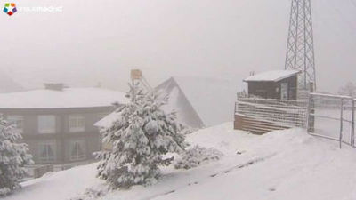 45 municipios de la sierra, alertados de posibles nevadas