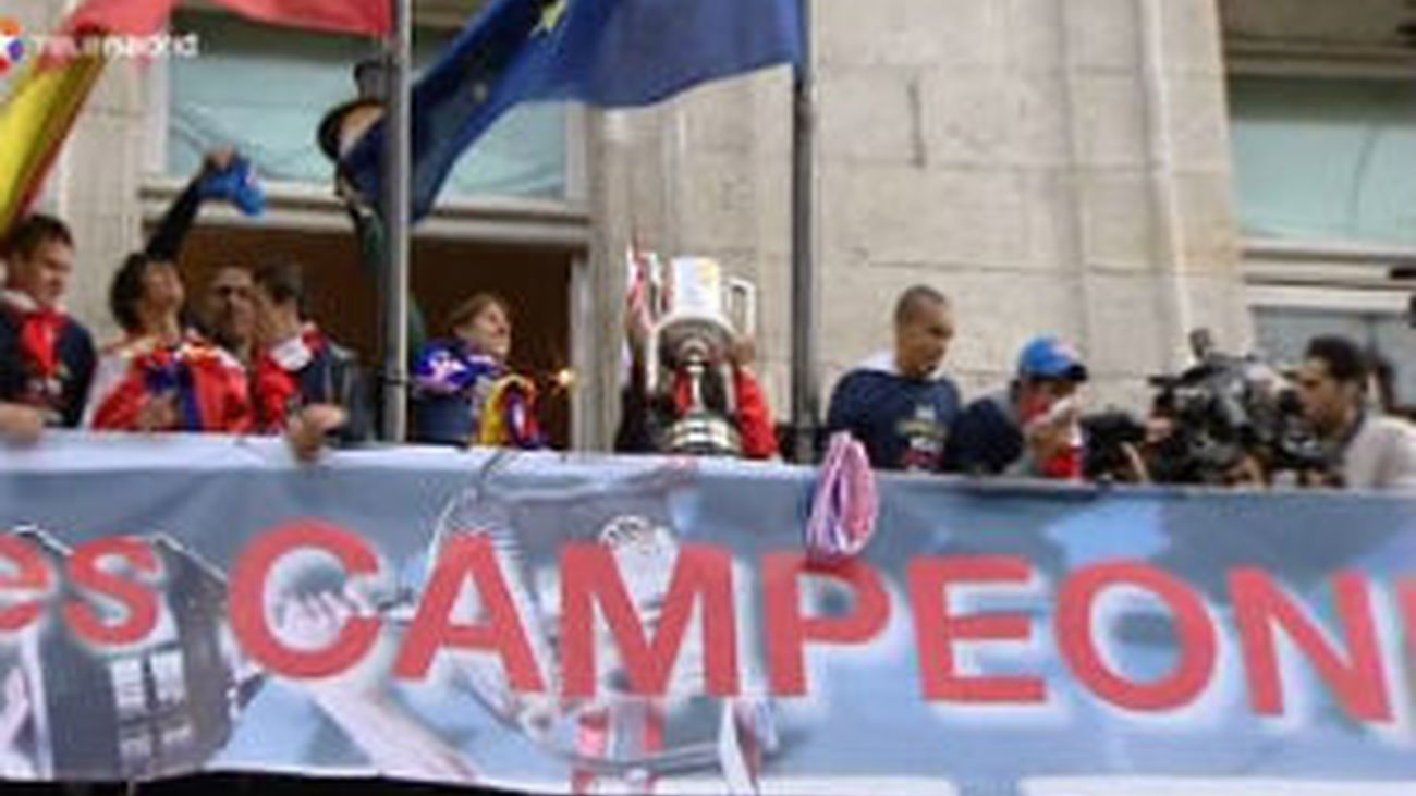 Cerezo: "Hoy Madrid y España son rojiblancas"