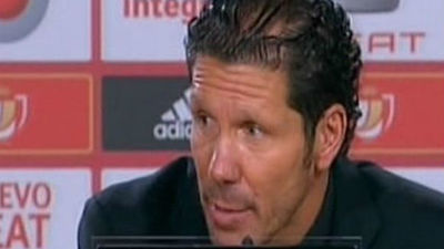 Simeone: "Hemos tenido la suerte que hay que tener para ser campeón"