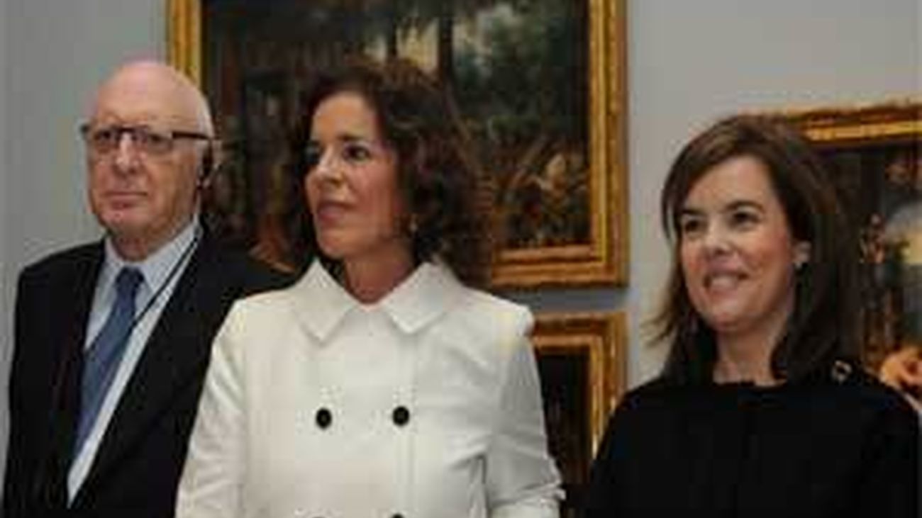 Ana Botella y Soraya Sáenz de Santamaría