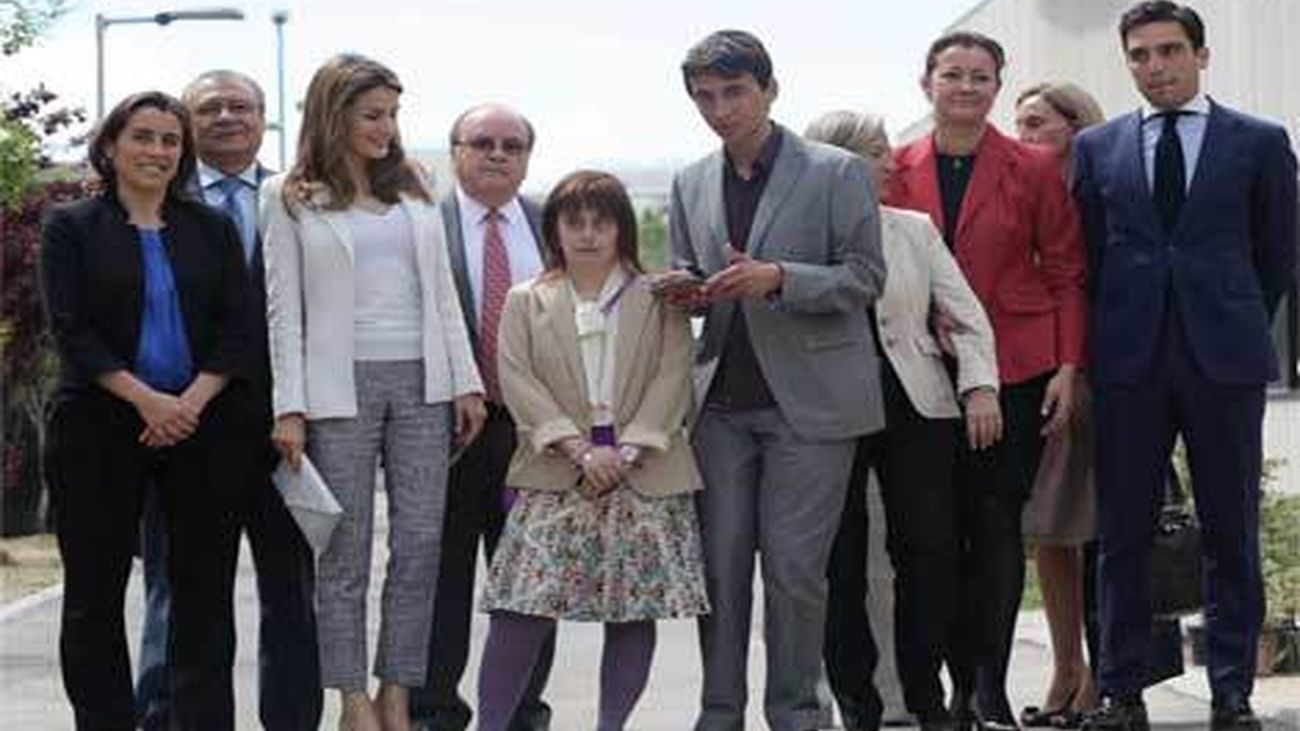 La princesa de Asturias Inaugura un centro para discapacitados intelectuales en Las Tablas