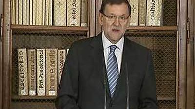 Rajoy defiende un sistema educativo que asiente "una biografía común"