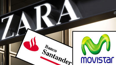Zara, Movistar y Santander, entre las 100 marcas más valiosas del mundo