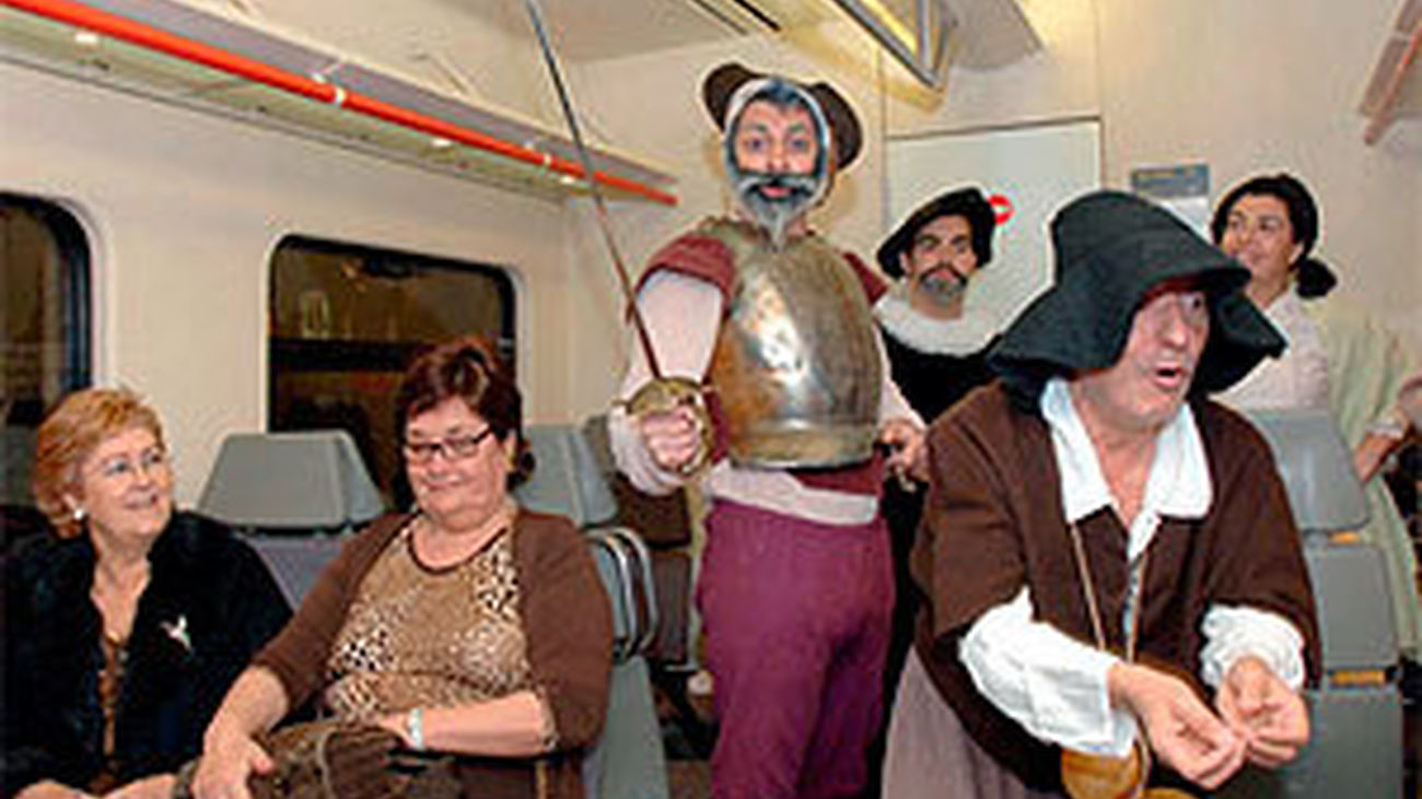 El Tren de Cervantes regresa con teatro y visitas turísticas guiadas