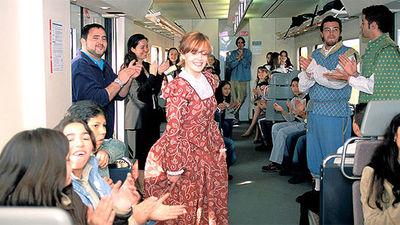 Chú, chú... ¡viajeros al tren!