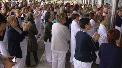 Sanidad cifra en el 3,4% el seguimiento del paro sanitario y los sindicatos en el 62,5%