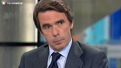 Aznar insinúa que no descarta volver: “Nunca he eludido mi responsabilidad”