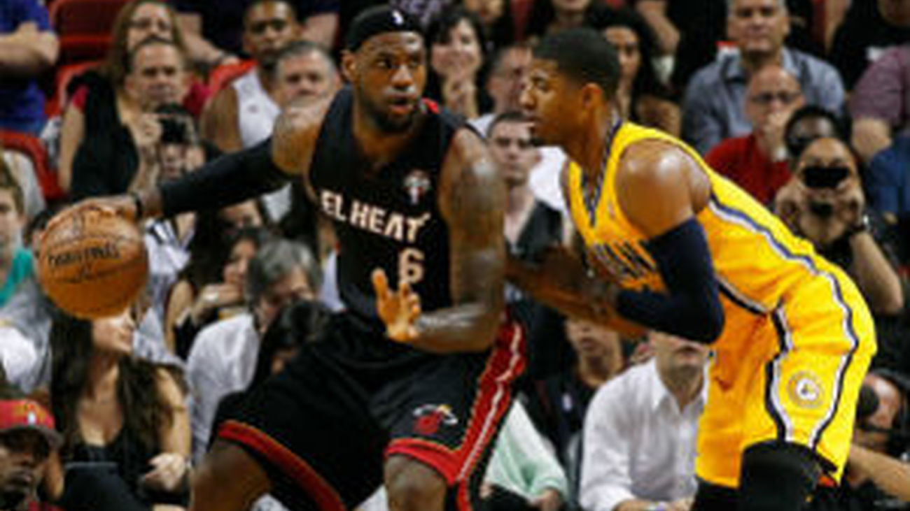 LeBron James ante los Pacers
