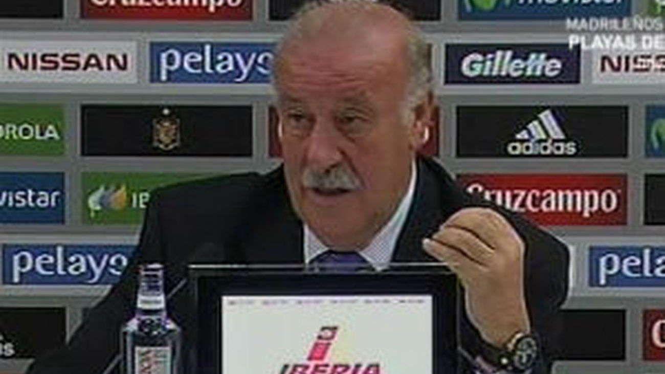 Del Bosque cita a 26 jugadores para la Confederaciones