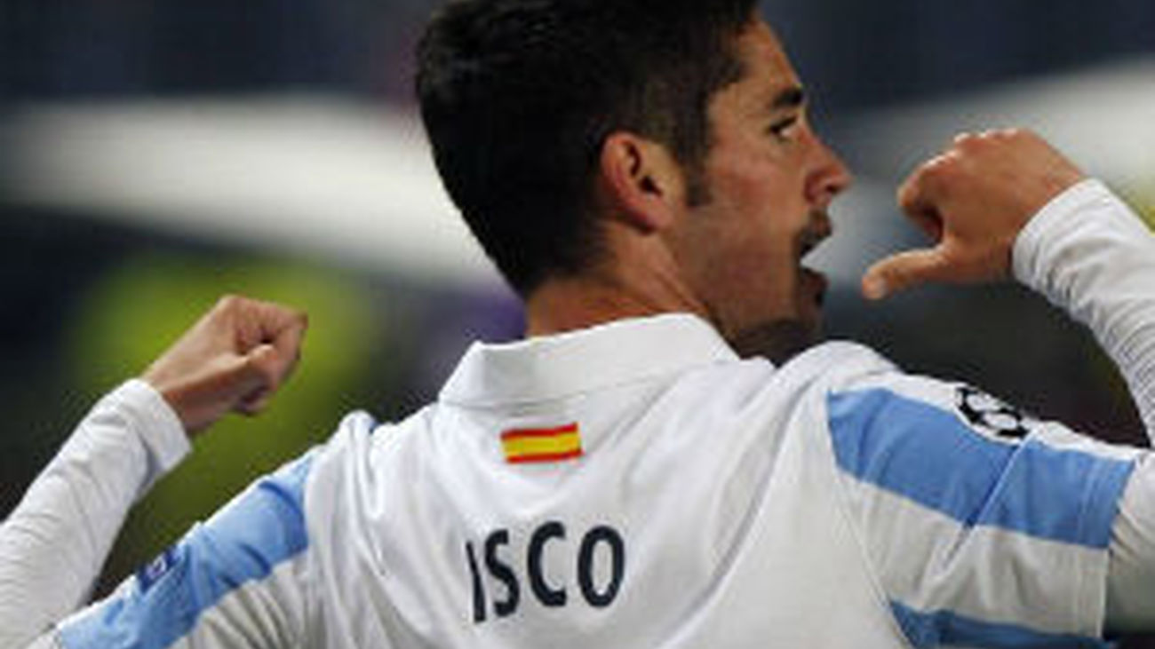 Isco, jugador del Málaga