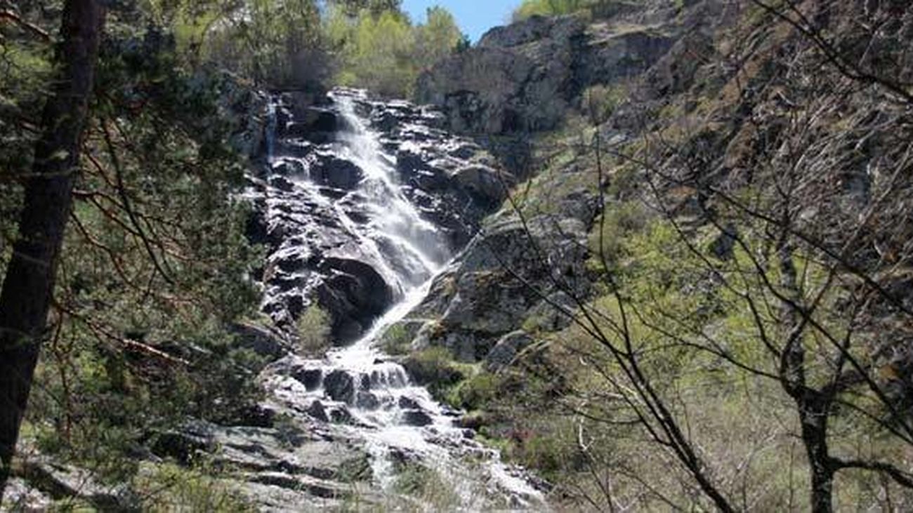 Chorrera de Mojonavalle, en Canencia