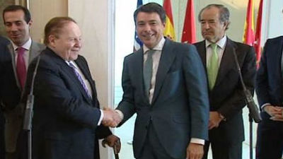 González: "En julio estarán resueltos los temas legales de Eurovegas"