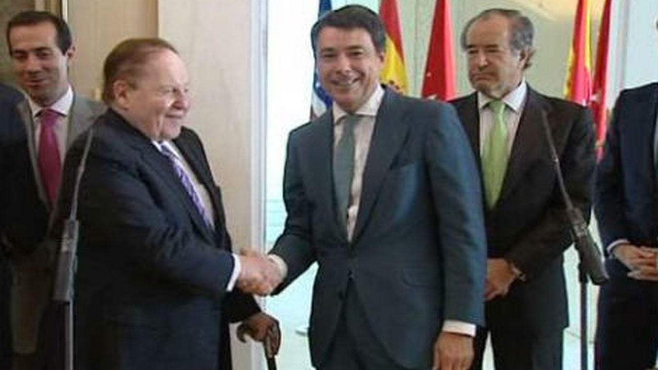 González: "En julio estarán resueltos los temas legales de Eurovegas"