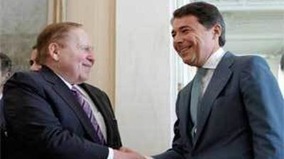 Rajoy recibió a Adelson en Moncloa para asegurarle su apoyo a Eurovegas