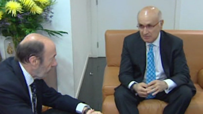 Duran y Rubalcaba avisan a la UE: "España es la que decide si toca impuestos"