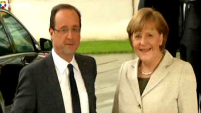 Merkel y Hollande ofrecieron ayuda a Tsipras para negociar la deuda