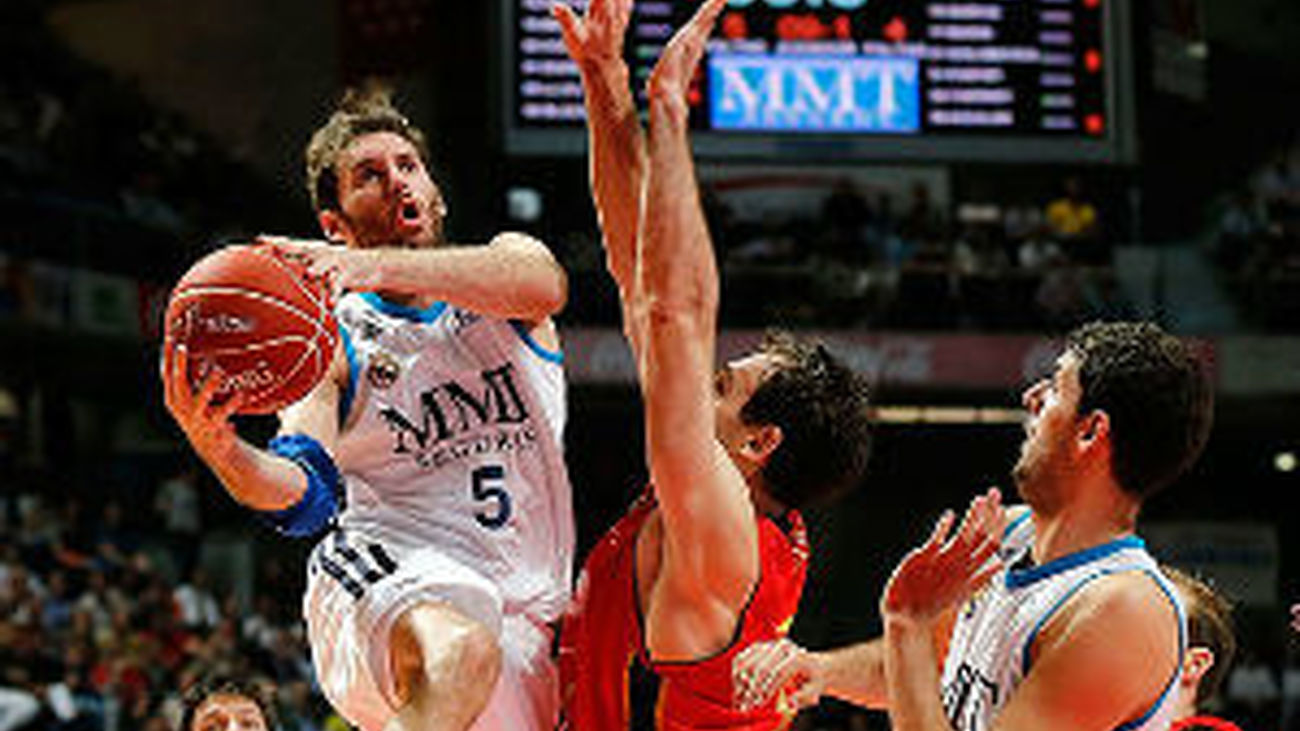 84-76. Real Madrid agota al CAI y da el primer paso hacia la final