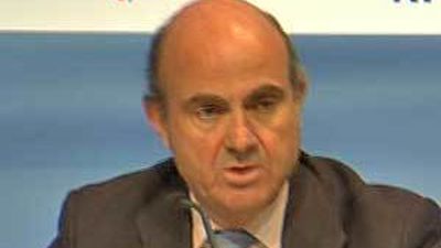 De Guindos sitúa a España en una trayectoria de salida de la crisis