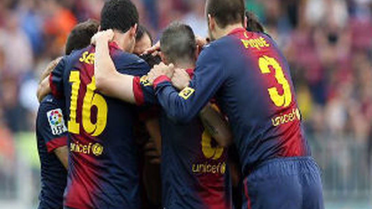 4-1. El Barça se pone a cien en quince minutos