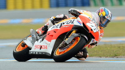 Pedrosa se adueña de la 'pole' en el último suspiro