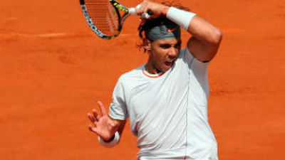 Nadal, a octavos tras vencer a un batallador Fognini