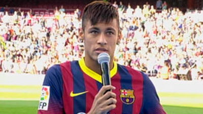 Barcelona, a los pies de Neymar
