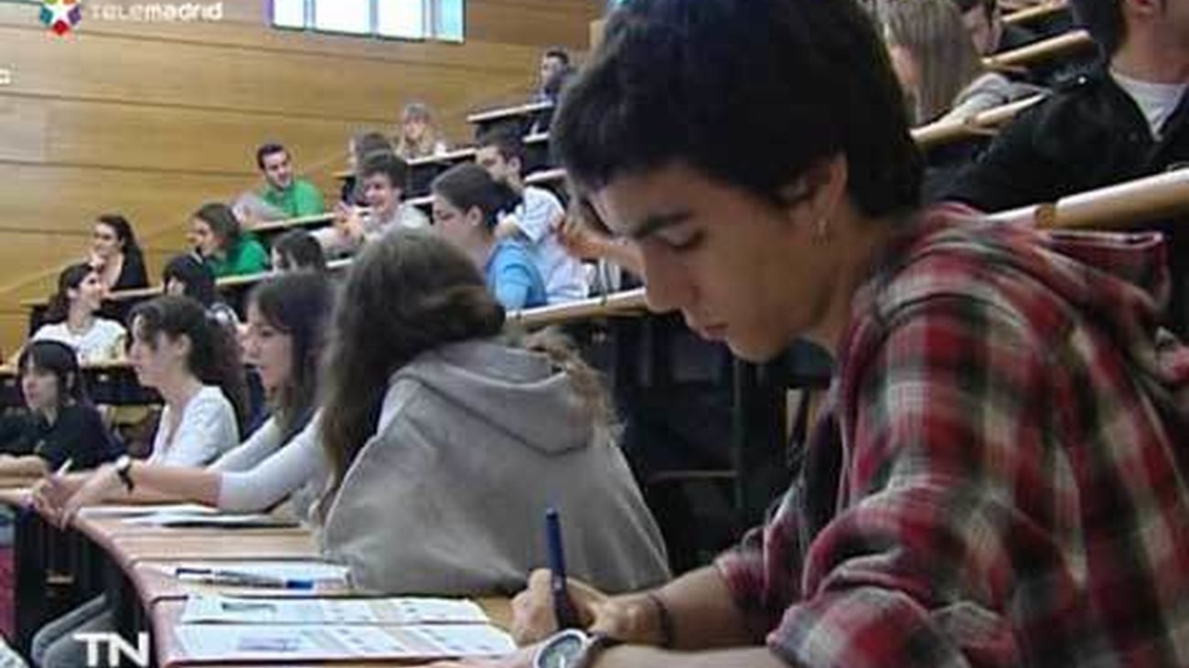 Selectividad: 29.000 estudiantes se examinan a partir de este martes en Madrid