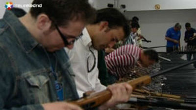 Armas a subasta en Ifema