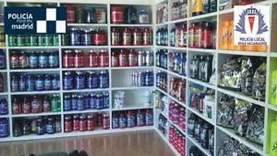 La Policía Municipal interviene más de 75.000 dosis de anabolizantes y dopantes