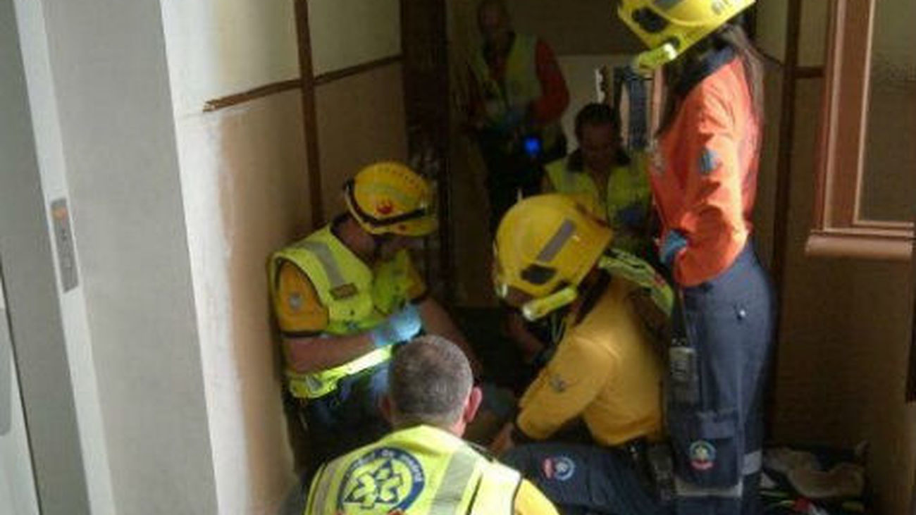 Dos heridos muy graves tras declarase un incendio en una vivienda de Delicias