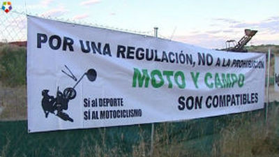 El Ayuntamiento de Villaviciosa clausura un circuito de motocross con un hombre dentro