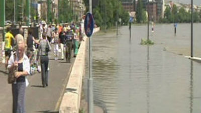 El Danubio ya no subirá más en Budapest y baja el riesgo de desbordamiento