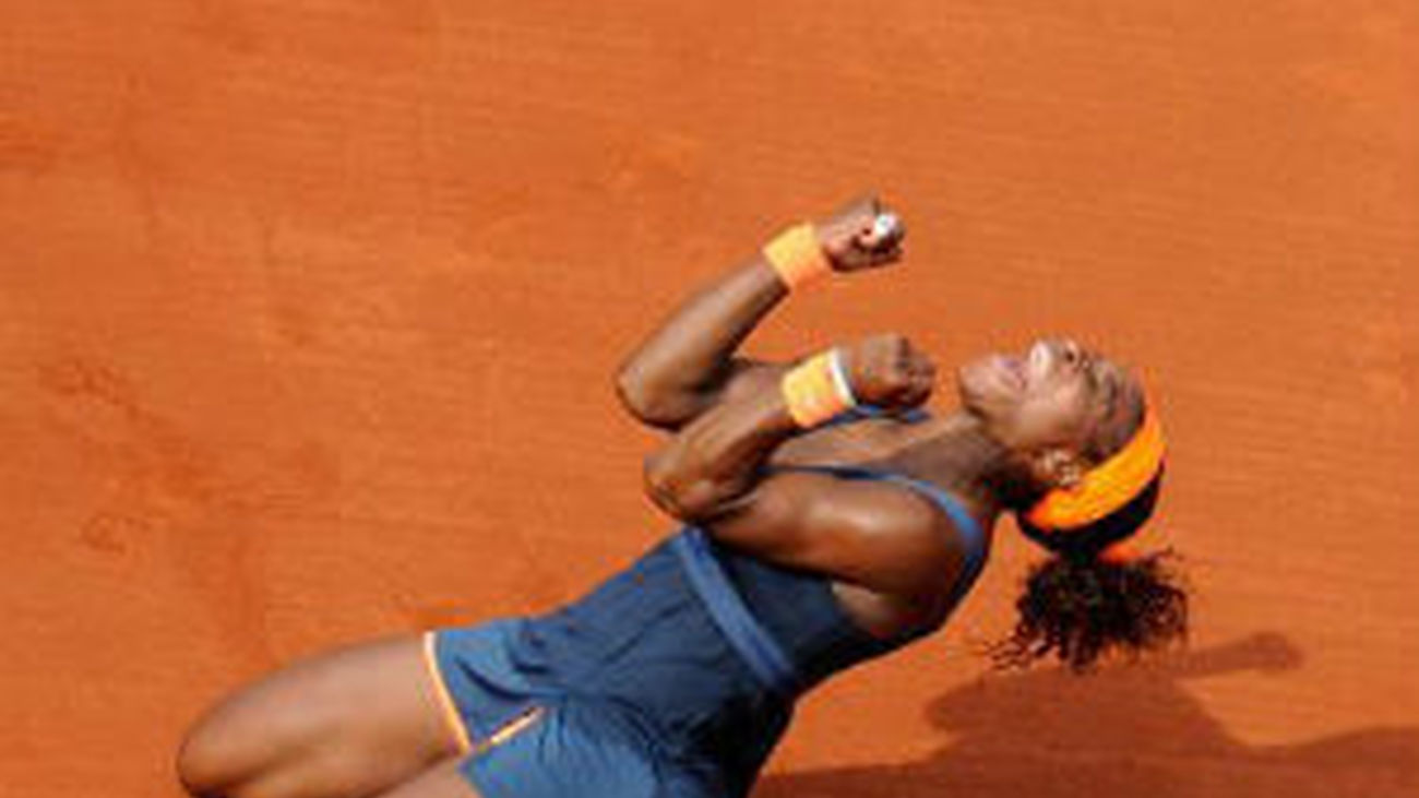 Serena Williams conquista su segundo Roland Garros