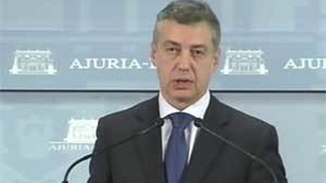 Urkullu pide a los partidos "sentido de Estado" para asentar la convivencia