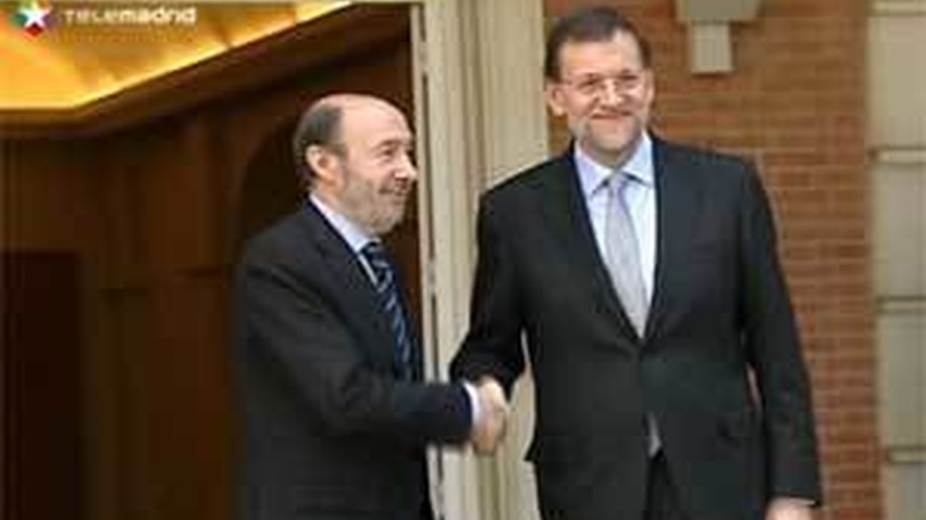 Rajoy y Rubalcaba fijan las líneas básicas del acuerdo sobre la UE