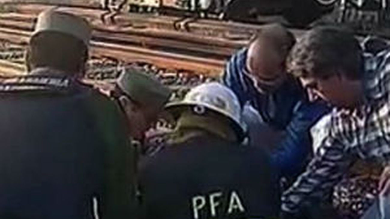 Argentina. choque de trenes