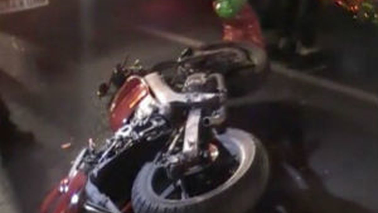 Accidente de moto